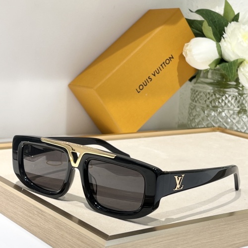 Wholesale Louis Vuitton AAA Quality Sunglasses #1233970 $68.00 USD, Wholesale Quality Replica Louis Vuitton AAA Quality Sunglasses