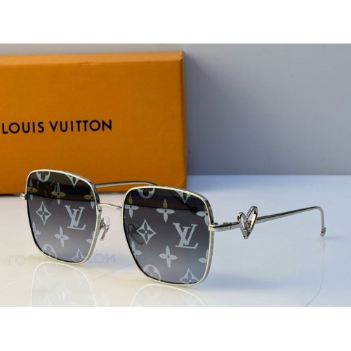 Wholesale Louis Vuitton AAA Quality Sunglasses #1233989 $56.00 USD, Wholesale Quality Replica Louis Vuitton AAA Quality Sunglasses