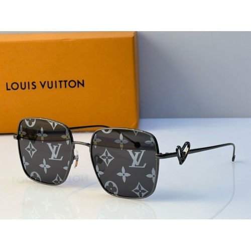 Wholesale Louis Vuitton AAA Quality Sunglasses #1233990 $56.00 USD, Wholesale Quality Replica Louis Vuitton AAA Quality Sunglasses