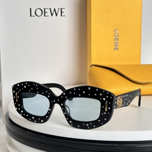 Wholesale LOEWE AAA Quality Sunglasses #1234023 $60.00 USD, Wholesale Quality Replica LOEWE AAA Quality Sunglasses