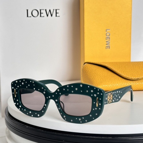 Wholesale LOEWE AAA Quality Sunglasses #1234024 $60.00 USD, Wholesale Quality Replica LOEWE AAA Quality Sunglasses