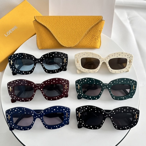 Replica LOEWE AAA Quality Sunglasses #1234024 $60.00 USD for Wholesale