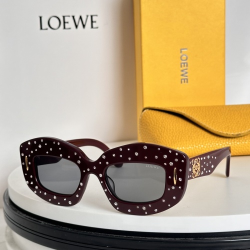 Wholesale LOEWE AAA Quality Sunglasses #1234026 $60.00 USD, Wholesale Quality Replica LOEWE AAA Quality Sunglasses