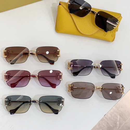 Replica LOEWE AAA Quality Sunglasses #1234038 $60.00 USD for Wholesale