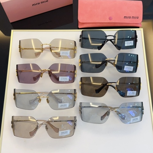 Replica MIU MIU AAA Quality Sunglasses #1234057 $68.00 USD for Wholesale