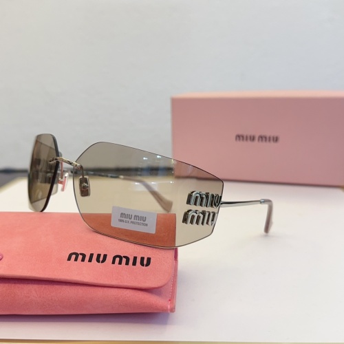 Wholesale MIU MIU AAA Quality Sunglasses #1234058 $68.00 USD, Wholesale Quality Replica MIU MIU AAA Sunglasses