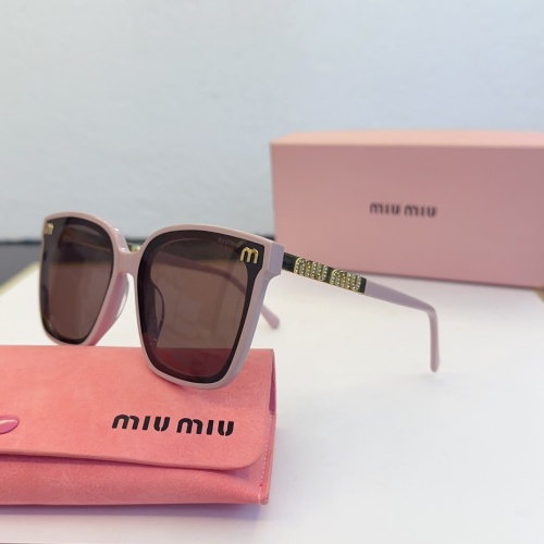 Wholesale MIU MIU AAA Quality Sunglasses #1234077 $64.00 USD, Wholesale Quality Replica MIU MIU AAA Sunglasses