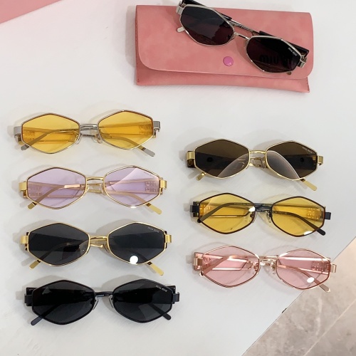 Replica MIU MIU AAA Quality Sunglasses #1234083 $56.00 USD for Wholesale