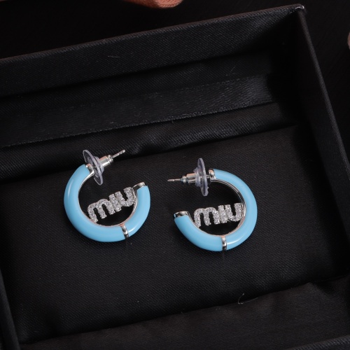 Wholesale MIU MIU Earrings For Women #1234110 $27.00 USD, Wholesale Quality Replica MIU MIU Earrings