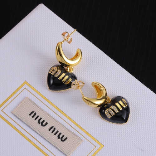 Wholesale MIU MIU Earrings For Women #1234117 $27.00 USD, Wholesale Quality Replica MIU MIU Earrings