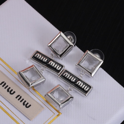 Wholesale MIU MIU Earrings For Women #1234118 $29.00 USD, Wholesale Quality Replica MIU MIU Earrings