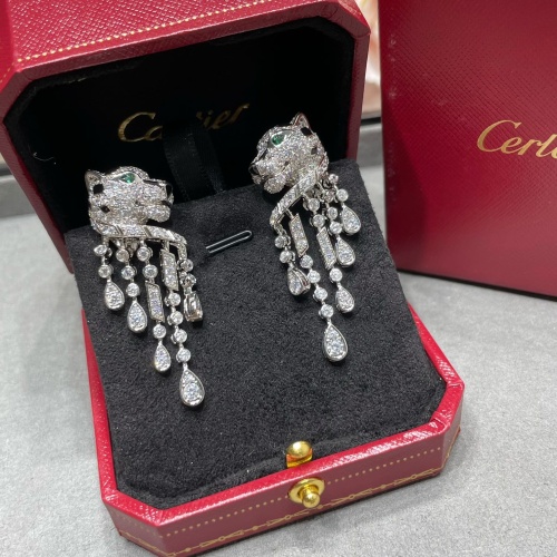 Replica Cartier Earrings For Women #1234143 $88.00 USD for Wholesale