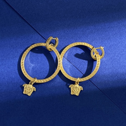 Wholesale Versace Earrings For Women #1234173 $32.00 USD, Wholesale Quality Replica Versace Earrings