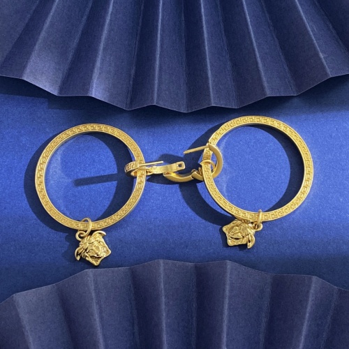 Replica Versace Earrings For Women #1234173 $32.00 USD for Wholesale