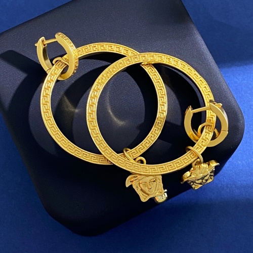 Replica Versace Earrings For Women #1234173 $32.00 USD for Wholesale