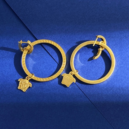 Replica Versace Earrings For Women #1234173 $32.00 USD for Wholesale