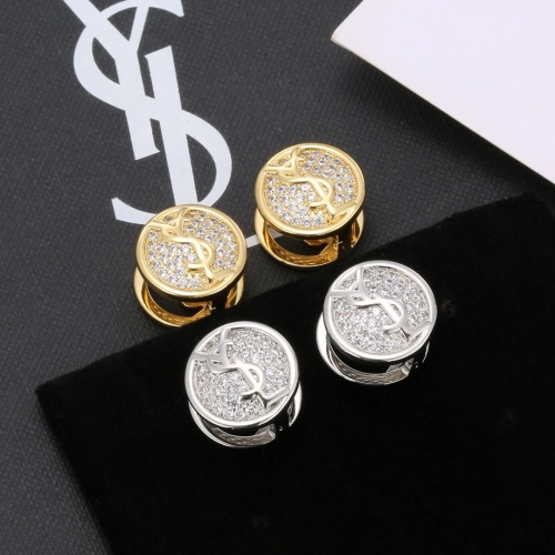 Replica Yves Saint Laurent YSL Earrings For Women #1234214 $25.00 USD for Wholesale