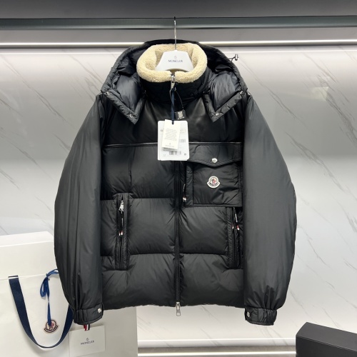 Wholesale Moncler Down Feather Coat Long Sleeved For Men #1234335 $235.00 USD, Wholesale Quality Replica Moncler Down Feather Coat