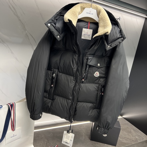 Replica Moncler Down Feather Coat Long Sleeved For Men #1234335 $235.00 USD for Wholesale