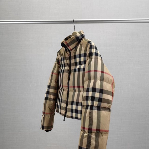 Replica Burberry Down Feather Coat Long Sleeved For Women #1234336 $192.00 USD for Wholesale