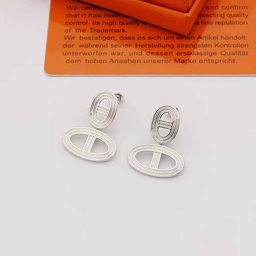 Wholesale Hermes Earrings For Women #1234341 $25.00 USD, Wholesale Quality Replica Hermes Earrings