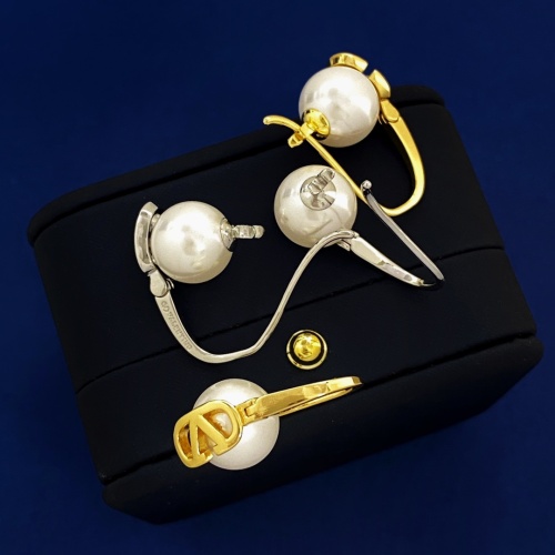 Replica Valentino Earrings For Women #1234377 $32.00 USD for Wholesale