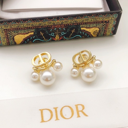 Replica Christian Dior Earrings For Women #1234404 $29.00 USD for Wholesale