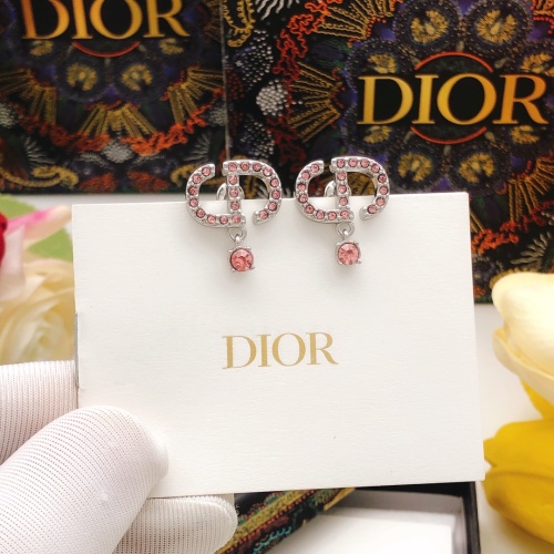 Replica Christian Dior Earrings For Women #1234411 $29.00 USD for Wholesale