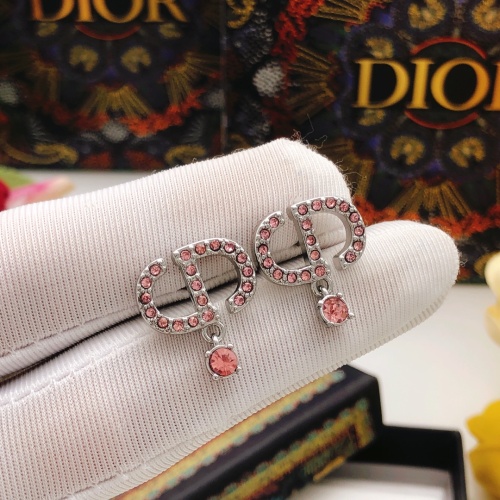 Replica Christian Dior Earrings For Women #1234411 $29.00 USD for Wholesale