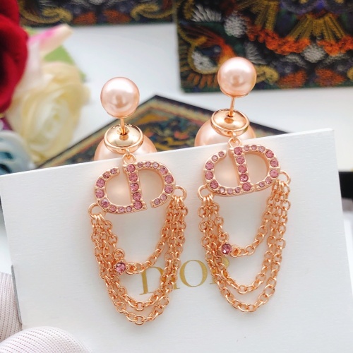 Wholesale Christian Dior Earrings For Women #1234412 $29.00 USD, Wholesale Quality Replica Christian Dior Earrings