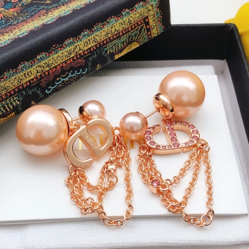 Replica Christian Dior Earrings For Women #1234412 $29.00 USD for Wholesale