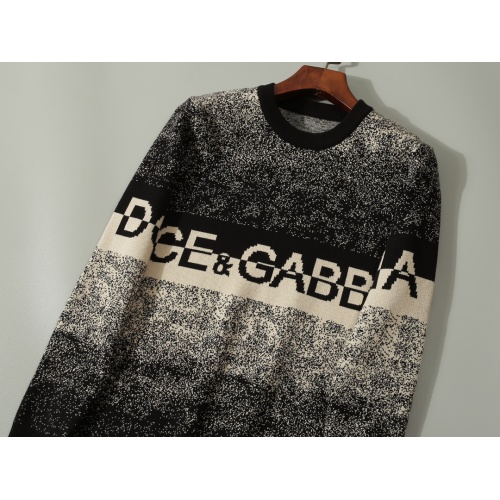 Replica Dolce & Gabbana D&G Sweaters Long Sleeved For Men #1234438 $45.00 USD for Wholesale