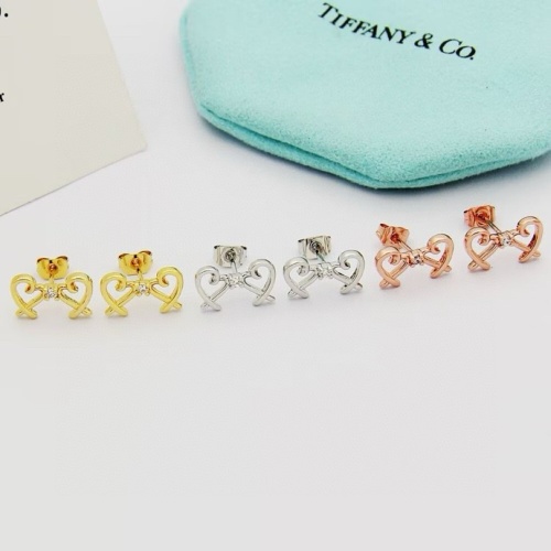 Replica Tiffany Earrings For Women #1234575 $25.00 USD for Wholesale