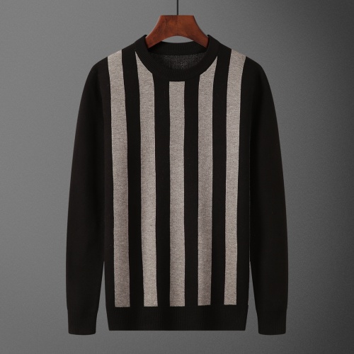 Wholesale Fendi Sweaters Long Sleeved For Men #1234590 $45.00 USD, Wholesale Quality Replica Fendi Sweaters