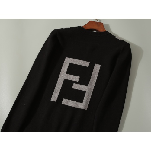 Replica Fendi Sweaters Long Sleeved For Men #1234590 $45.00 USD for Wholesale