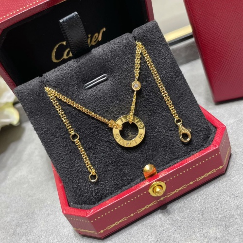 Wholesale Cartier Necklaces #1234599 $60.00 USD, Wholesale Quality Replica Cartier Necklaces