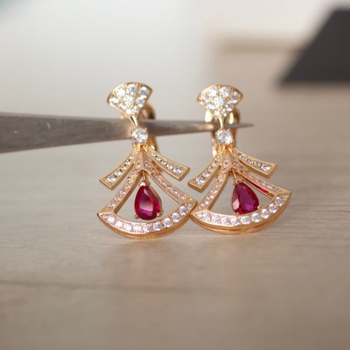 Replica Bvlgari Earrings For Women #1234600 $60.00 USD for Wholesale