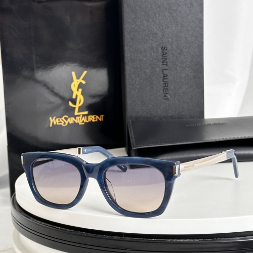 Wholesale Yves Saint Laurent YSL AAA Quality Sunglasses #1234603 $60.00 USD, Wholesale Quality Replica Yves Saint Laurent YSL AAA Quality Sunglasses