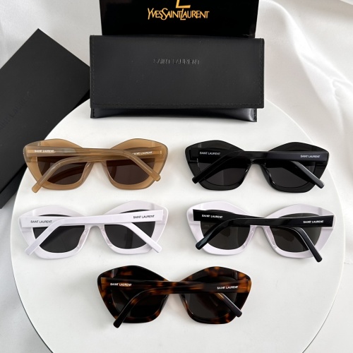 Replica Yves Saint Laurent YSL AAA Quality Sunglasses #1234610 $48.00 USD for Wholesale