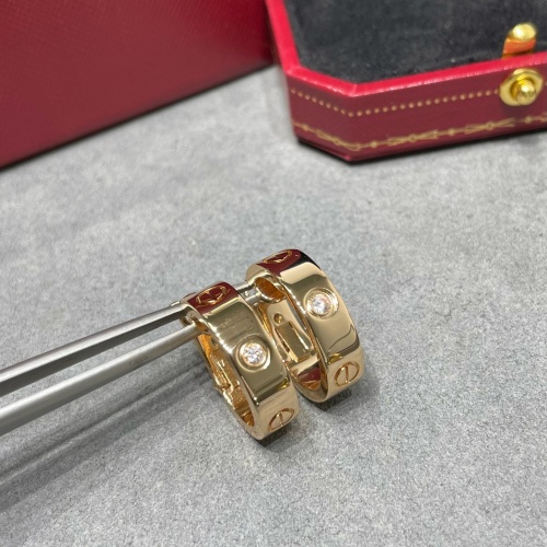 Replica Cartier Earrings For Women #1234615 $64.00 USD for Wholesale