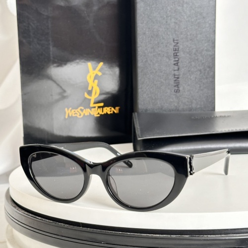 Wholesale Yves Saint Laurent YSL AAA Quality Sunglasses #1234628 $52.00 USD, Wholesale Quality Replica Yves Saint Laurent YSL AAA Quality Sunglasses