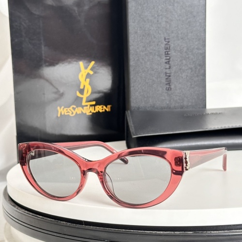 Wholesale Yves Saint Laurent YSL AAA Quality Sunglasses #1234632 $52.00 USD, Wholesale Quality Replica Yves Saint Laurent YSL AAA Quality Sunglasses