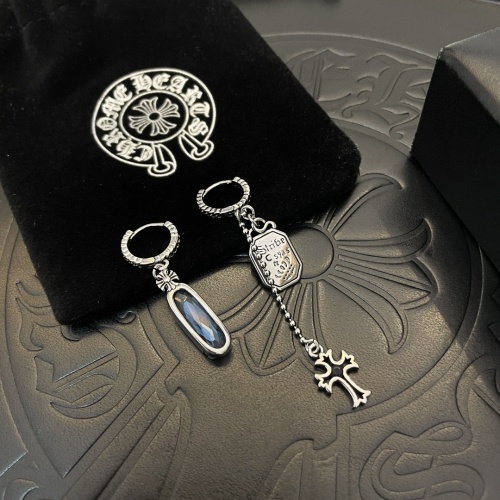 Replica Chrome Hearts Earrings For Women #1234784 $36.00 USD for Wholesale