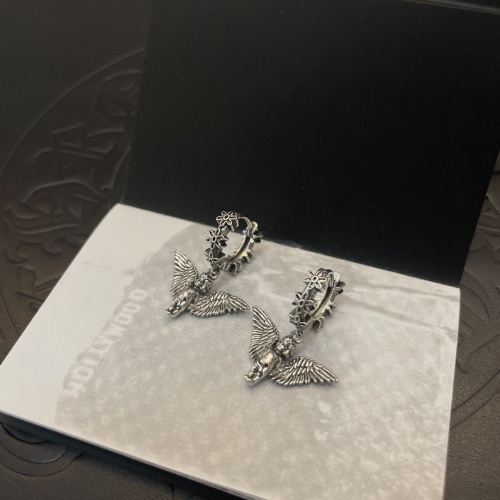 Replica Chrome Hearts Earrings For Women #1234786 $36.00 USD for Wholesale