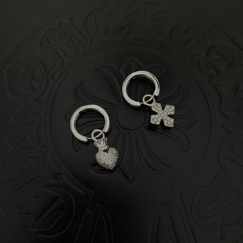 Wholesale Chrome Hearts Earrings For Women #1234787 $36.00 USD, Wholesale Quality Replica Chrome Hearts Earrings