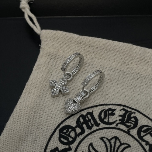 Replica Chrome Hearts Earrings For Women #1234787 $36.00 USD for Wholesale