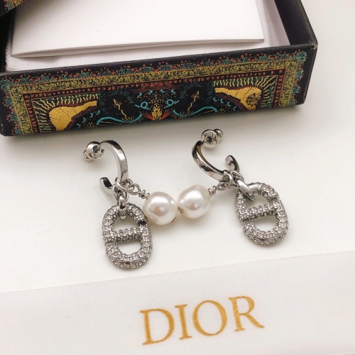 Replica Christian Dior Earrings For Women #1234816 $29.00 USD for Wholesale