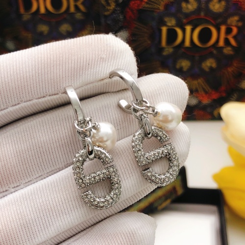 Replica Christian Dior Earrings For Women #1234816 $29.00 USD for Wholesale