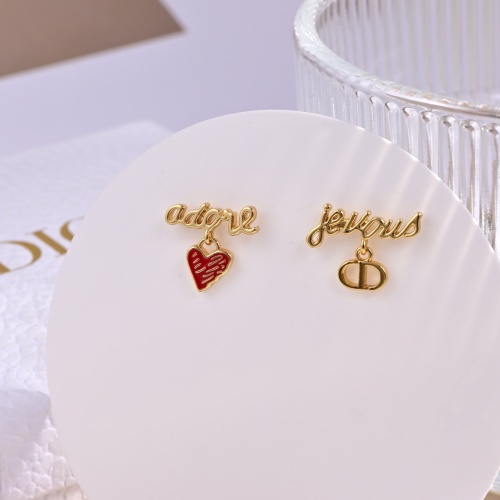 Wholesale Christian Dior Earrings For Women #1234826 $27.00 USD, Wholesale Quality Replica Christian Dior Earrings