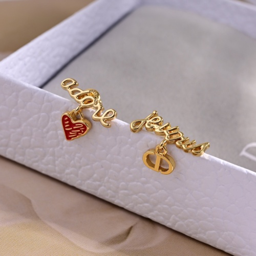 Replica Christian Dior Earrings For Women #1234826 $27.00 USD for Wholesale